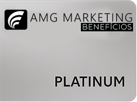 Cartão Platinum AMG Marketing